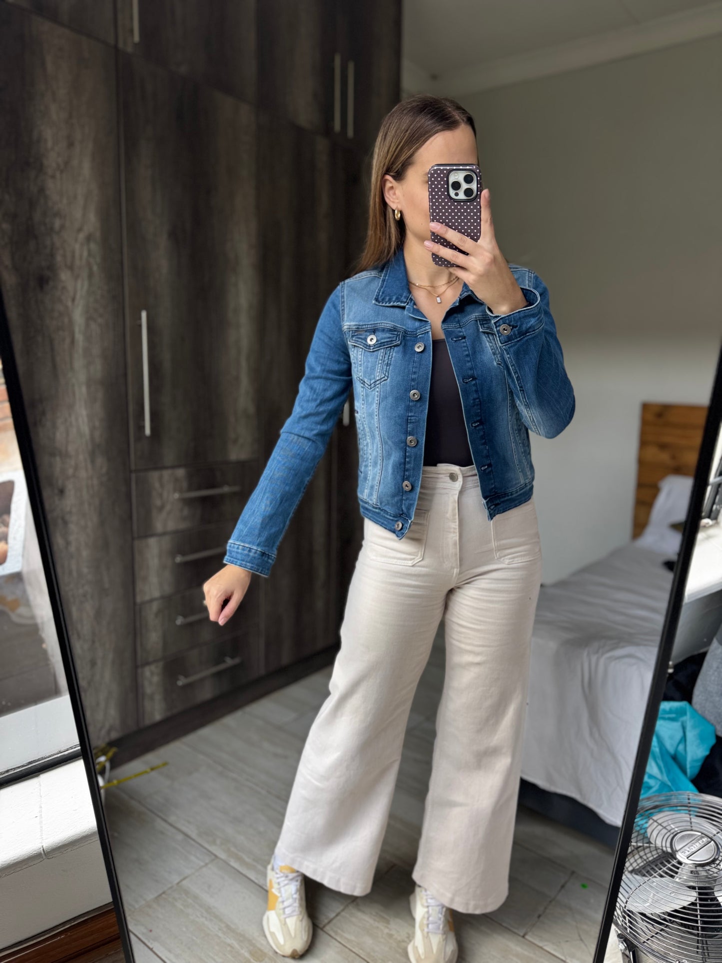 Old Khaki denim jacket (GG)