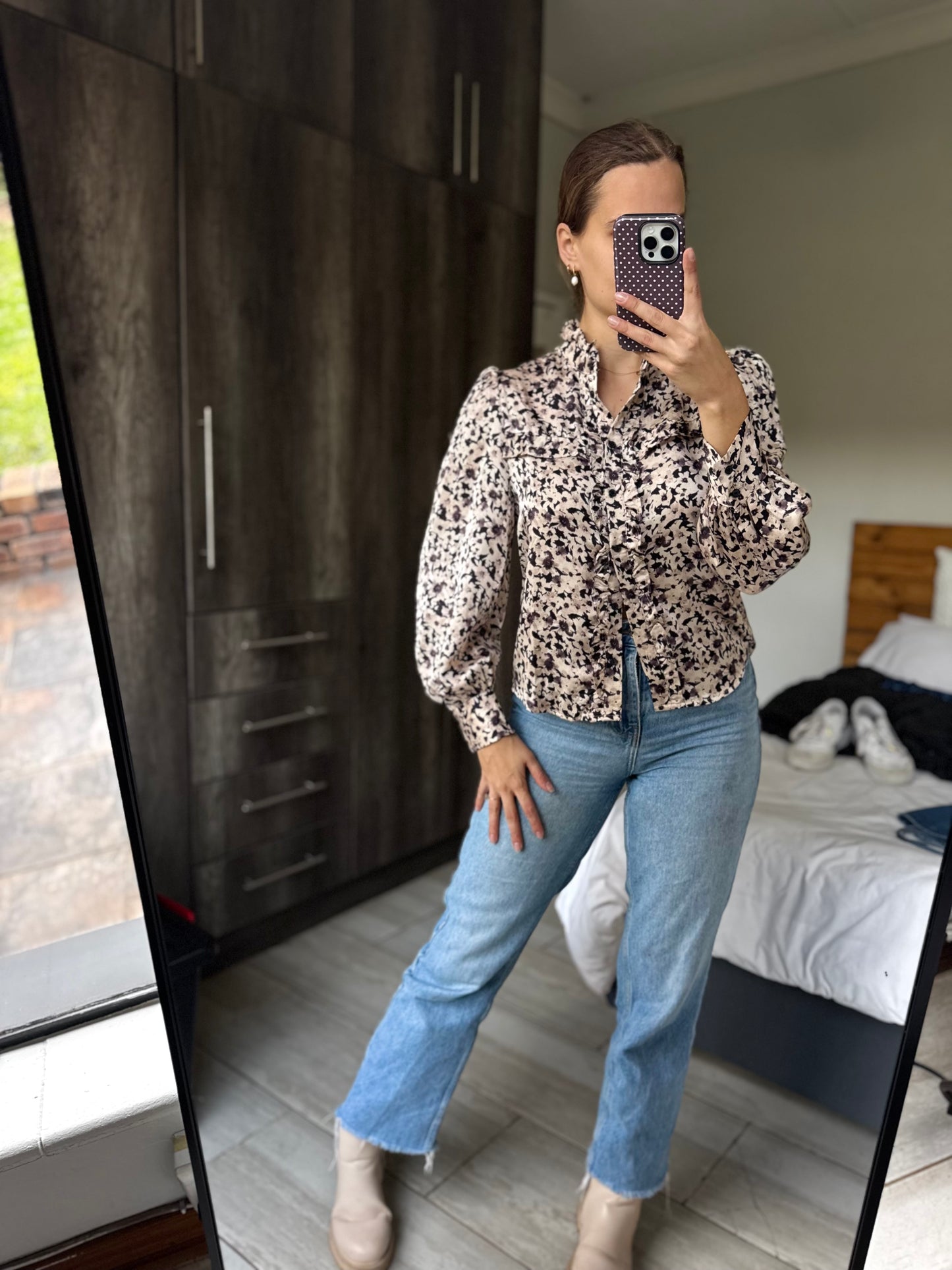 MANGO silky stunning top (EE)