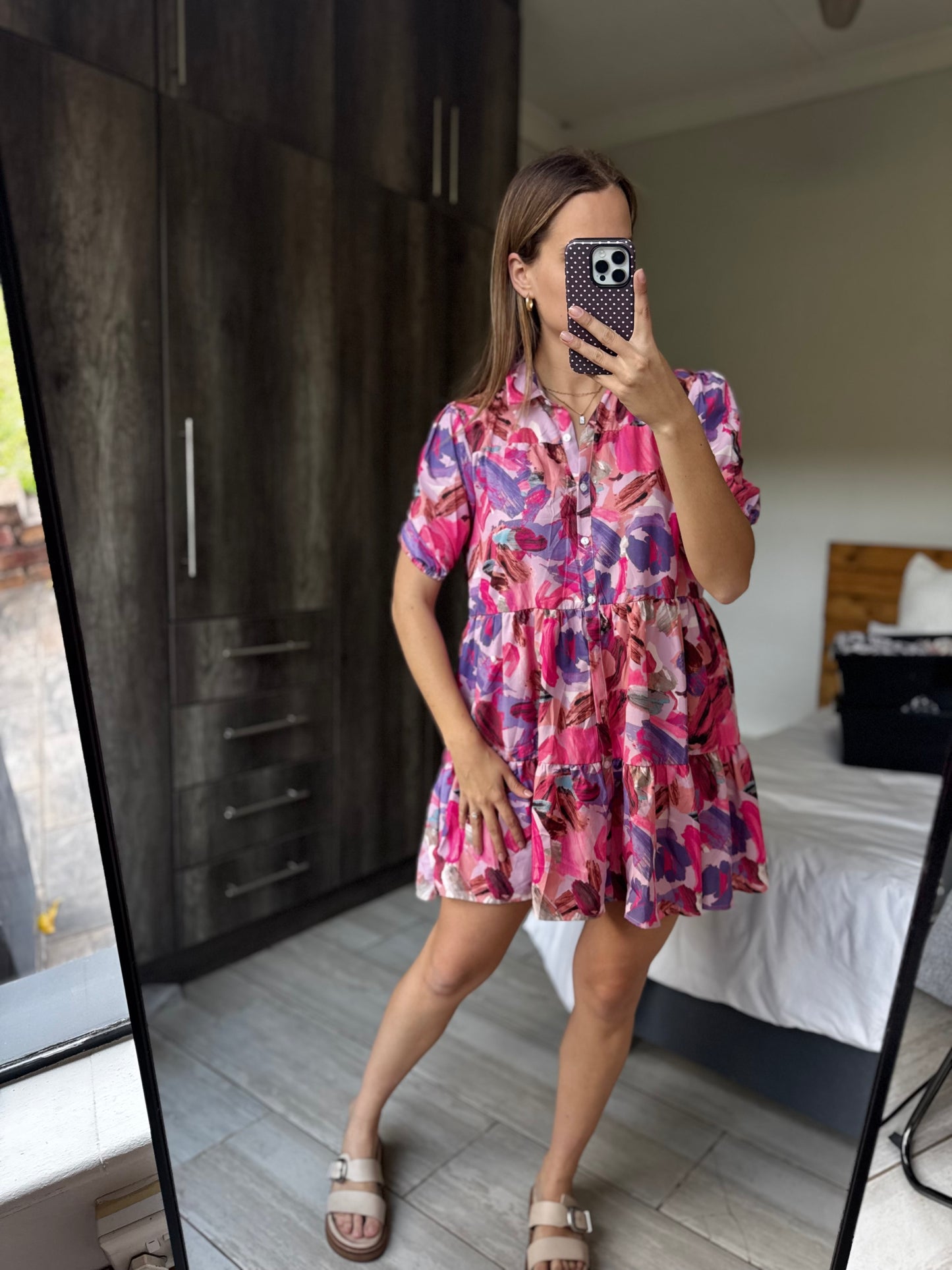 Pretty floral dress (X)