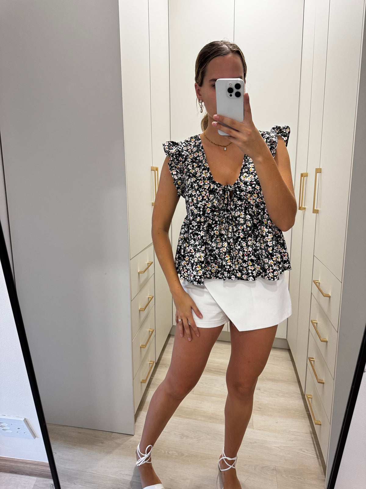 Floral top (K)