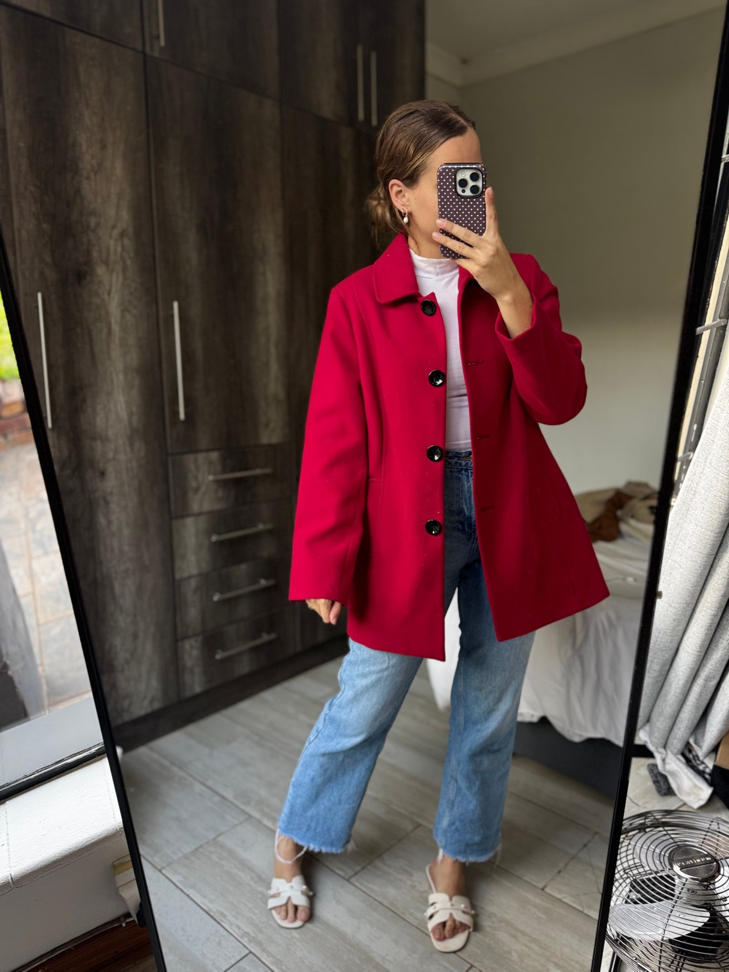 Woolworths red coat (PP)