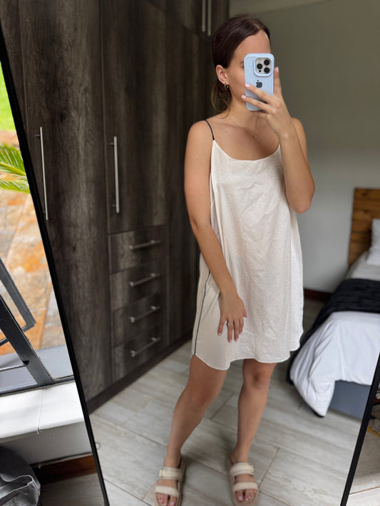 Woolworths leopard print silk dress (SSS)