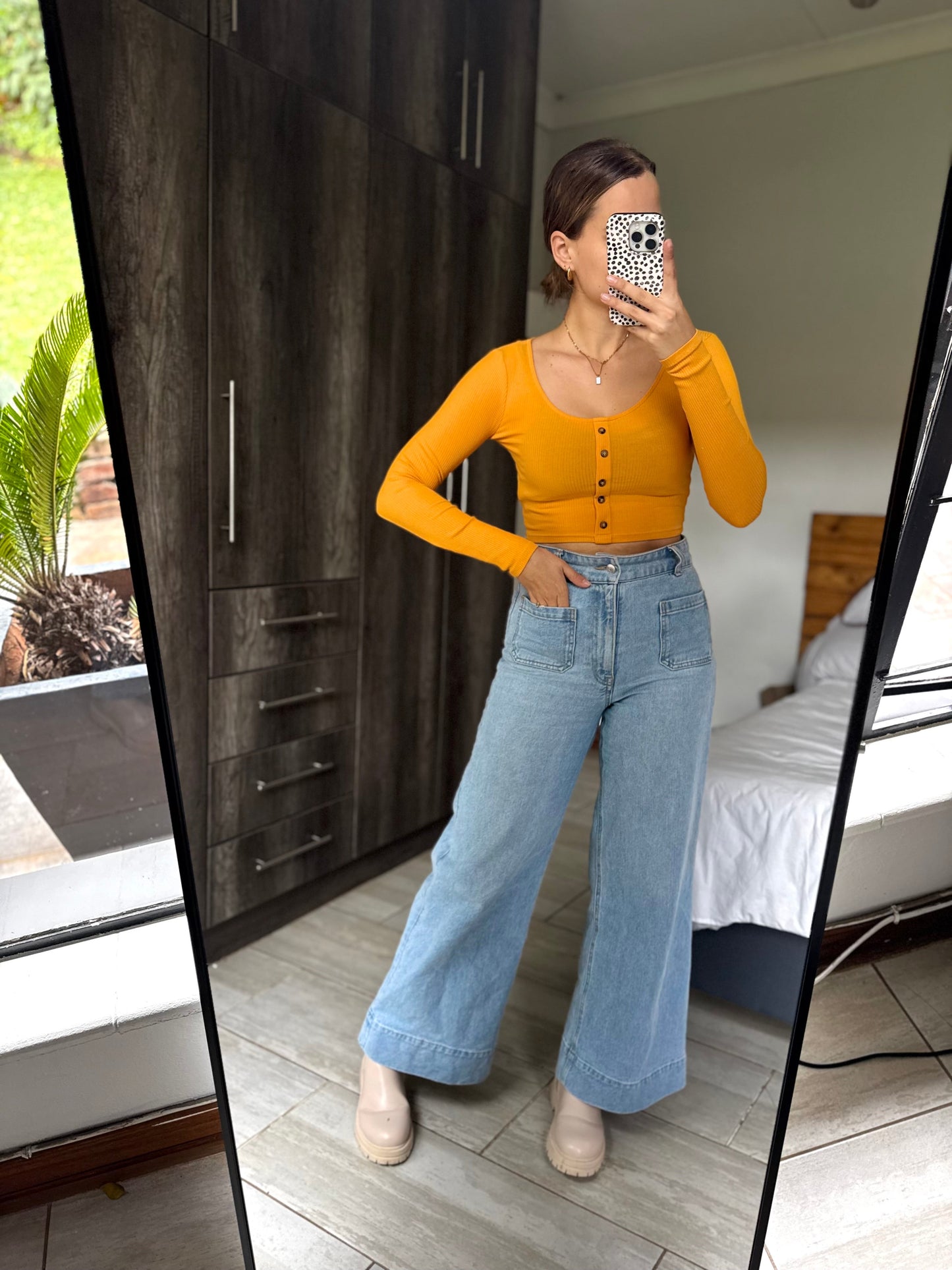 H&M ribbed long sleeve (DD)
