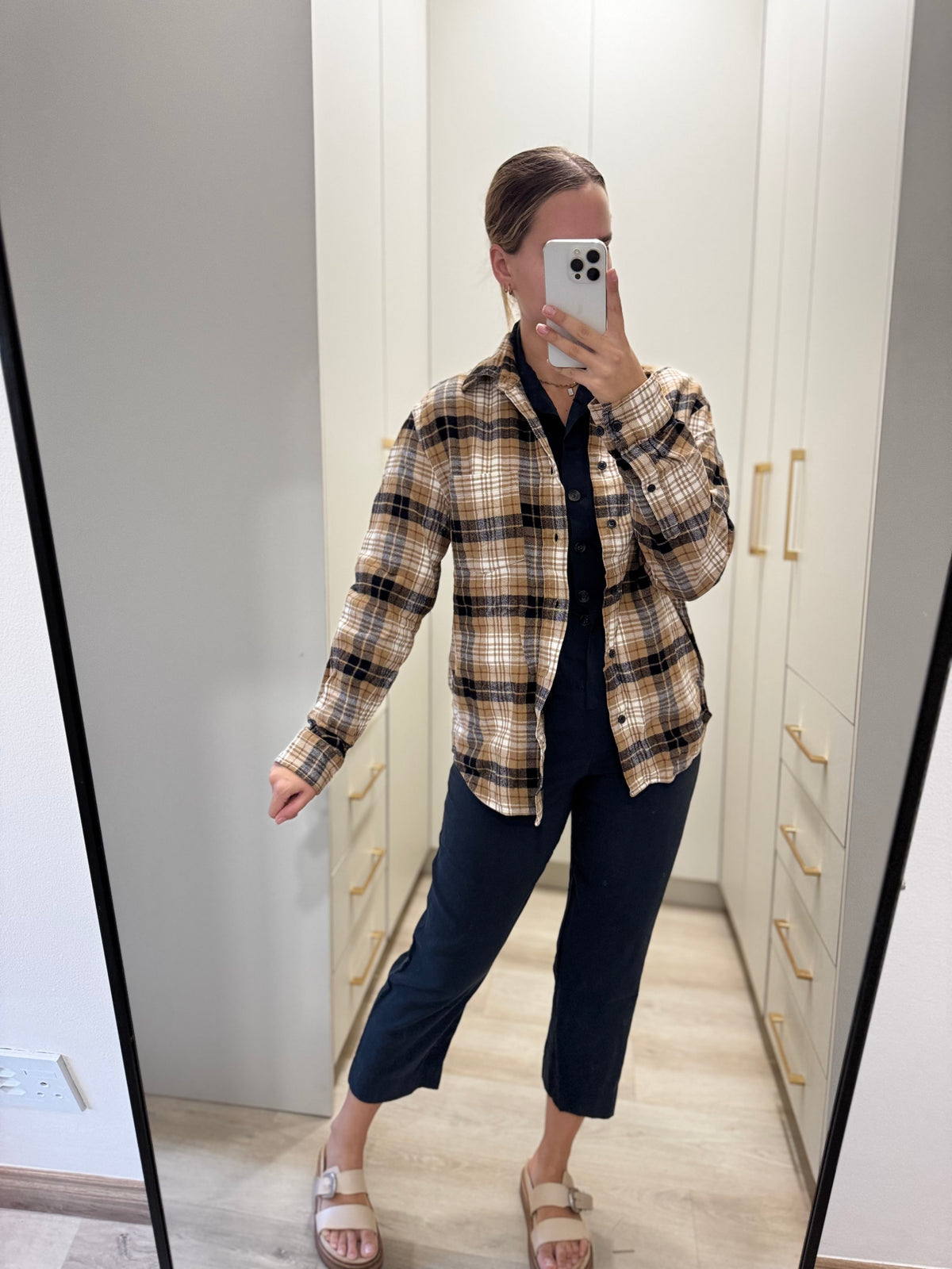 H&M flannel jacket (X3)