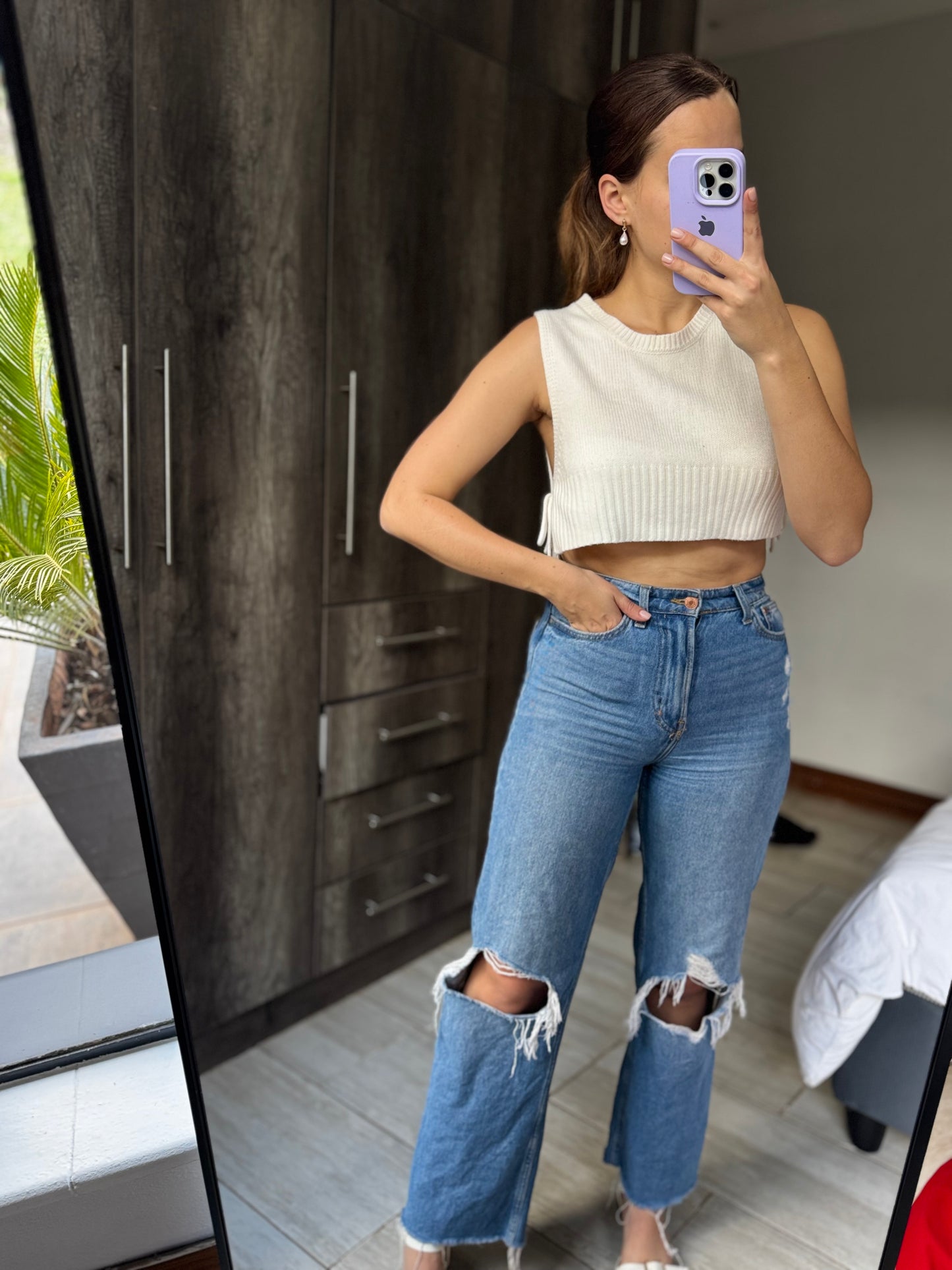 Cream top from HYFVE (HH)