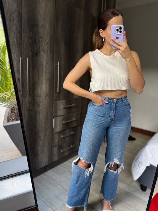 Cream top from HYFVE (HH)