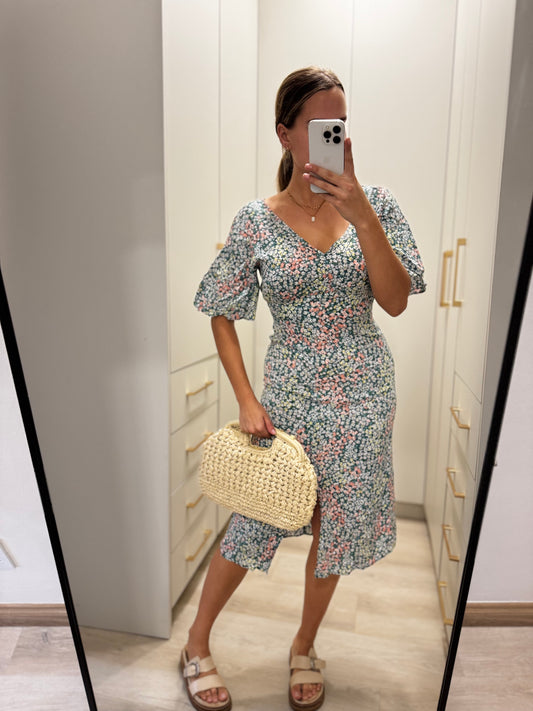 Old Khaki floral dress