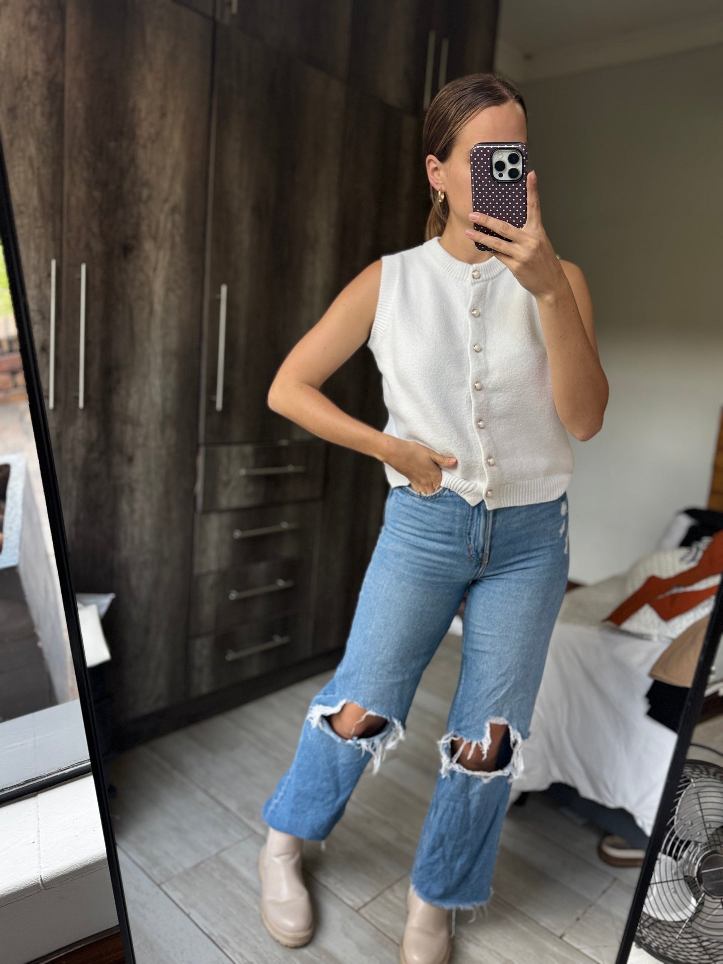 Knit vest top (AA)