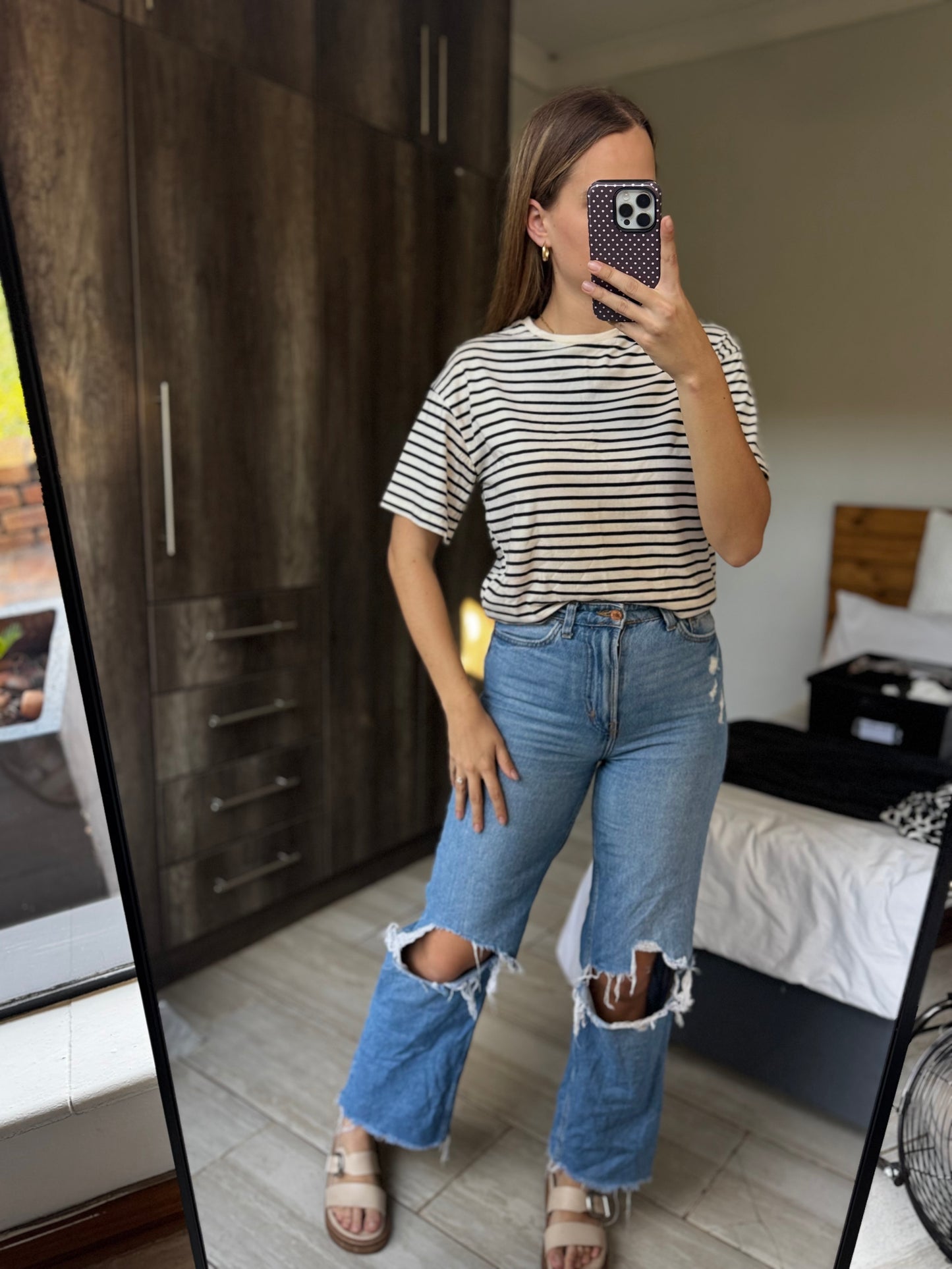 Striped tee (E)