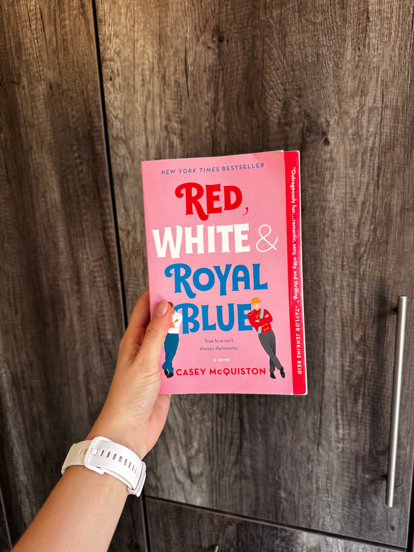 Red, white & royal blue book (II)