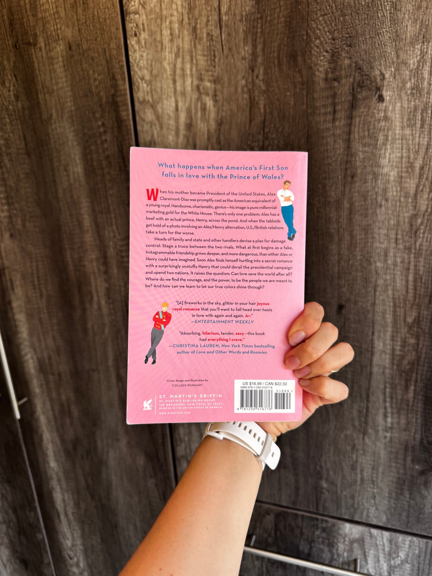 Red, white & royal blue book (II)