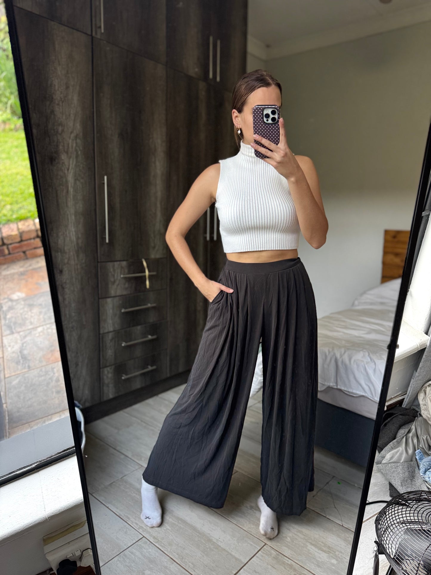 Wide legged pants from OYSHO (HH)