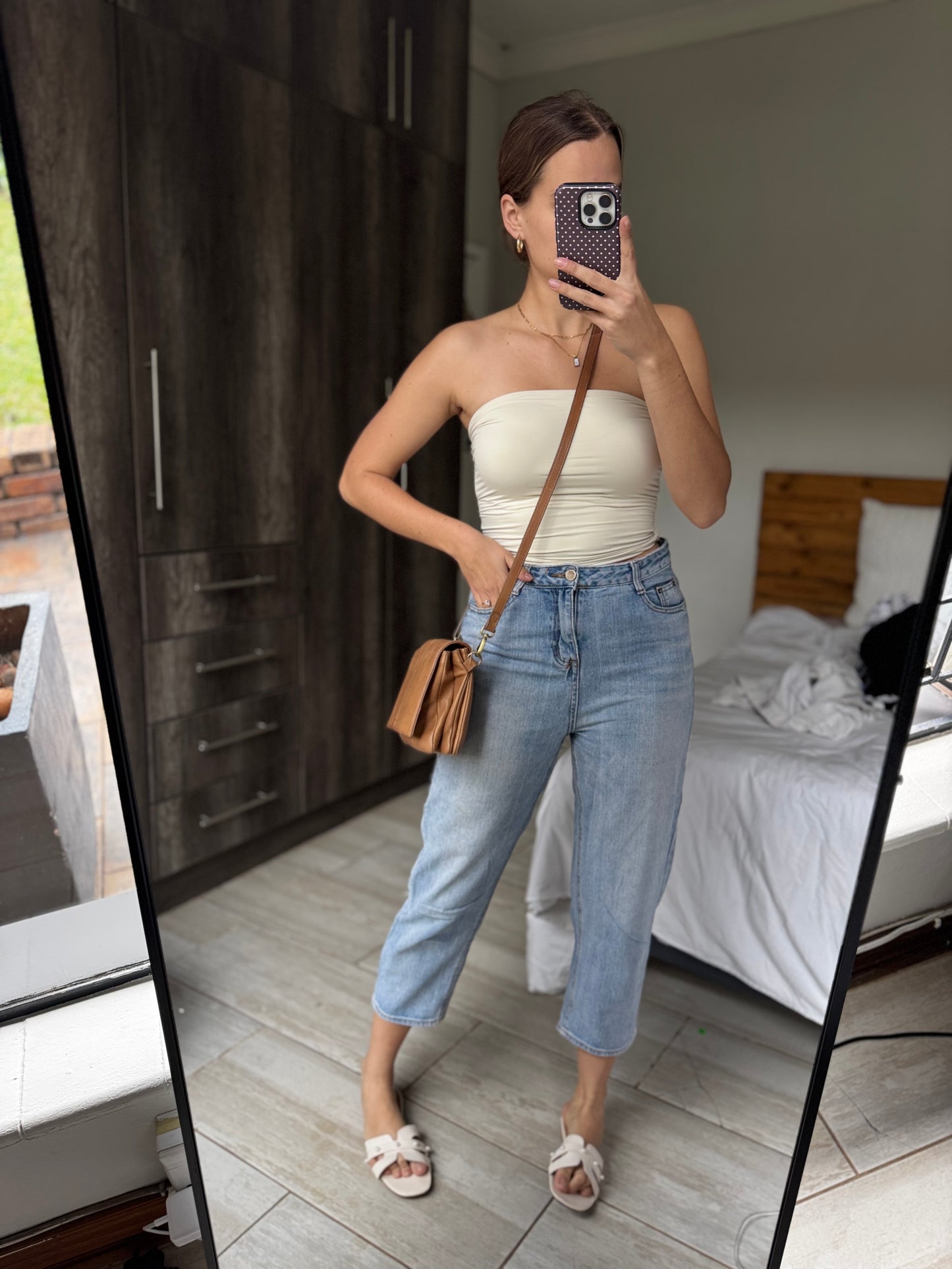 Denim jeans (L)