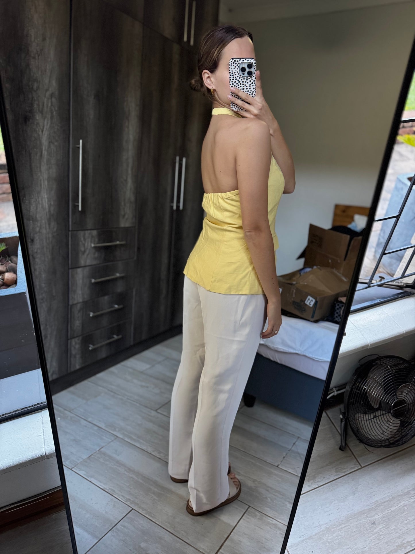 Brand New yellow vest top (F)