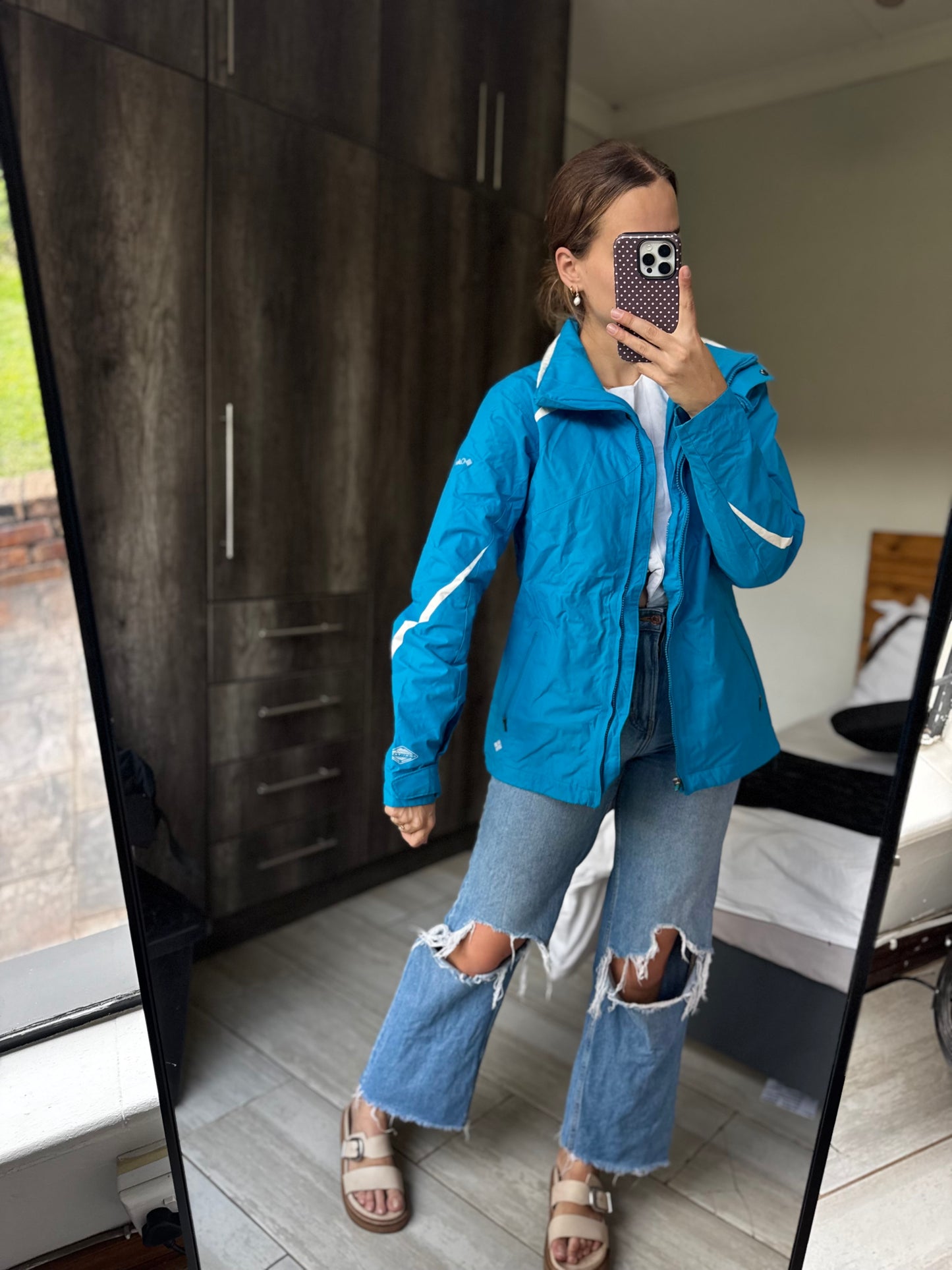 Blue jacket from Columbia (L)