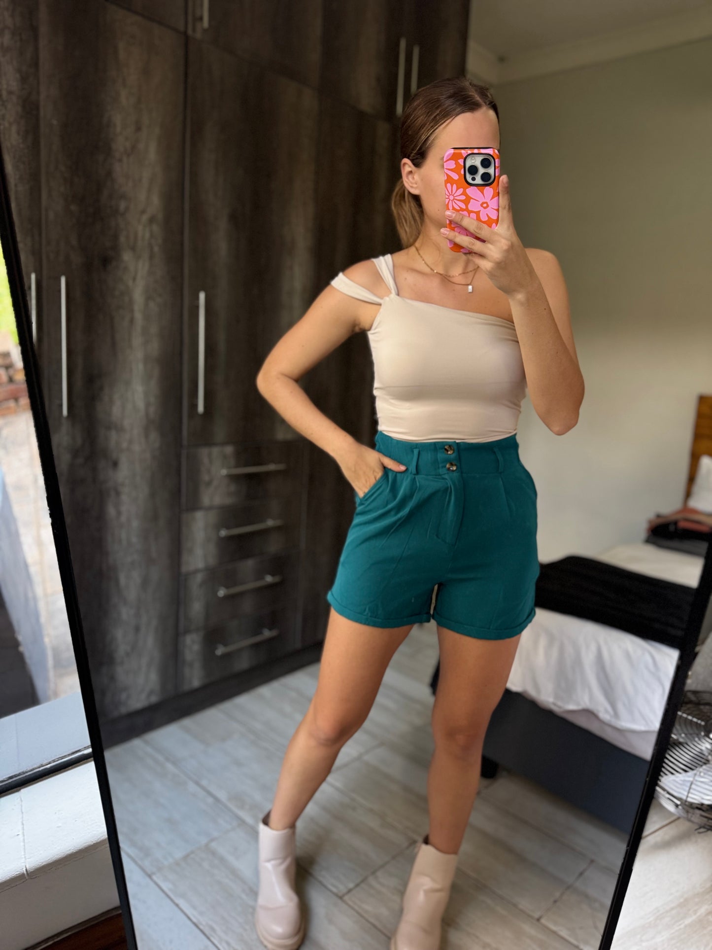 Blue shorts (LL)