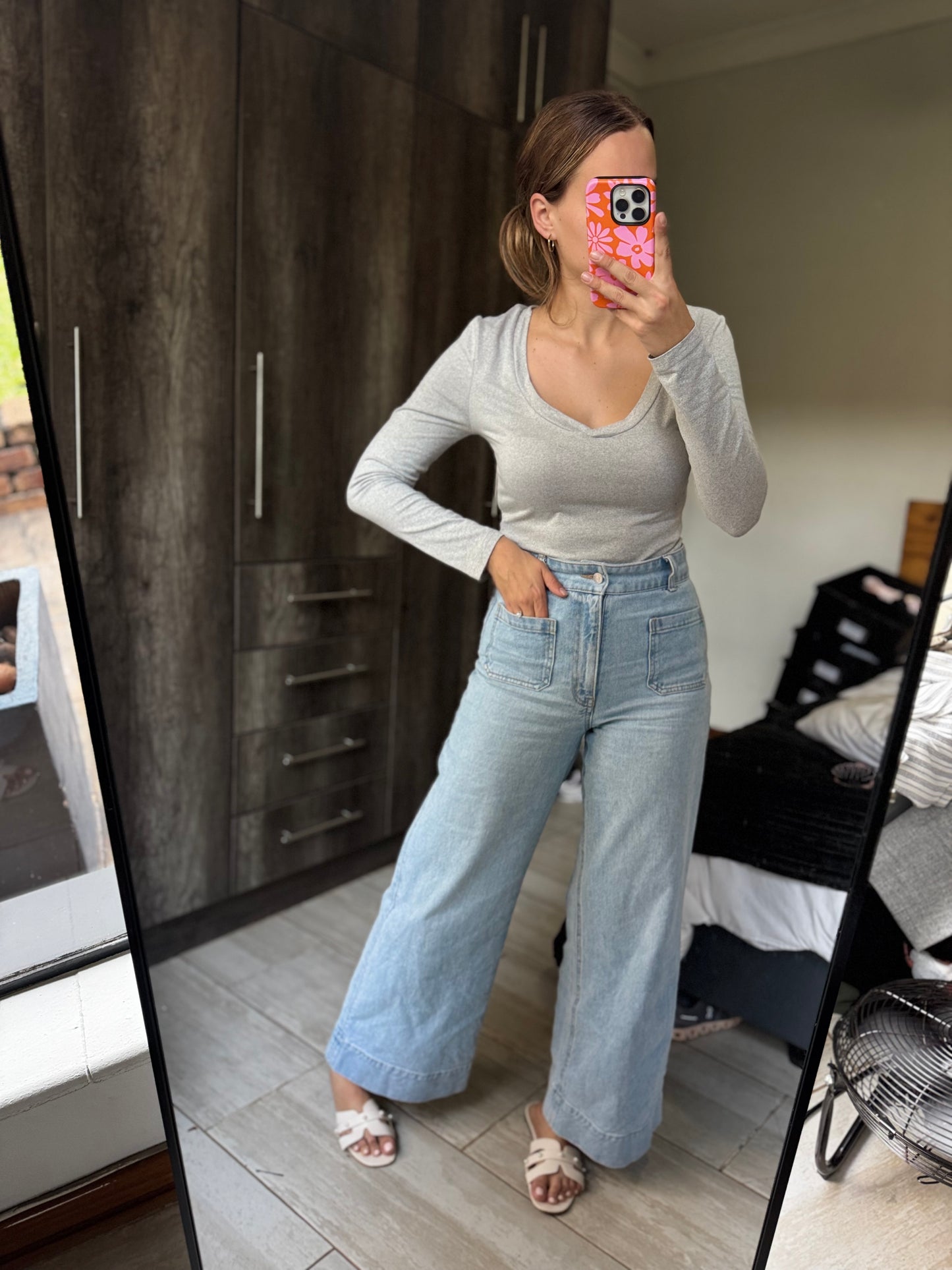 Grey bodysuit (AAA)