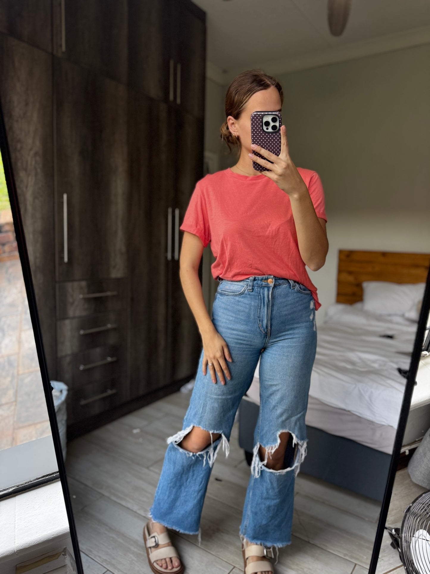 Old Khaki top (X1)