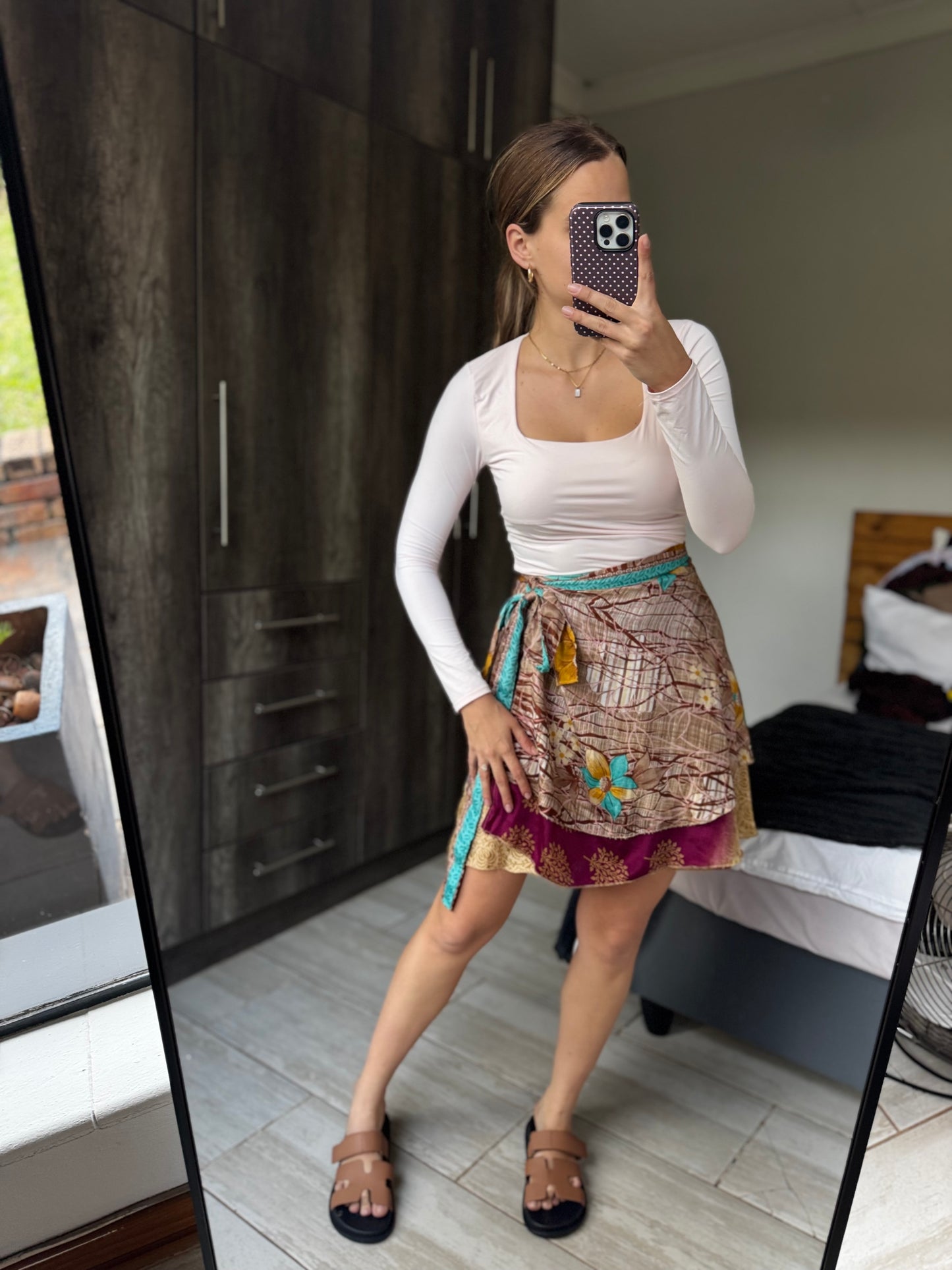 Pretty wrap skirt (KK)