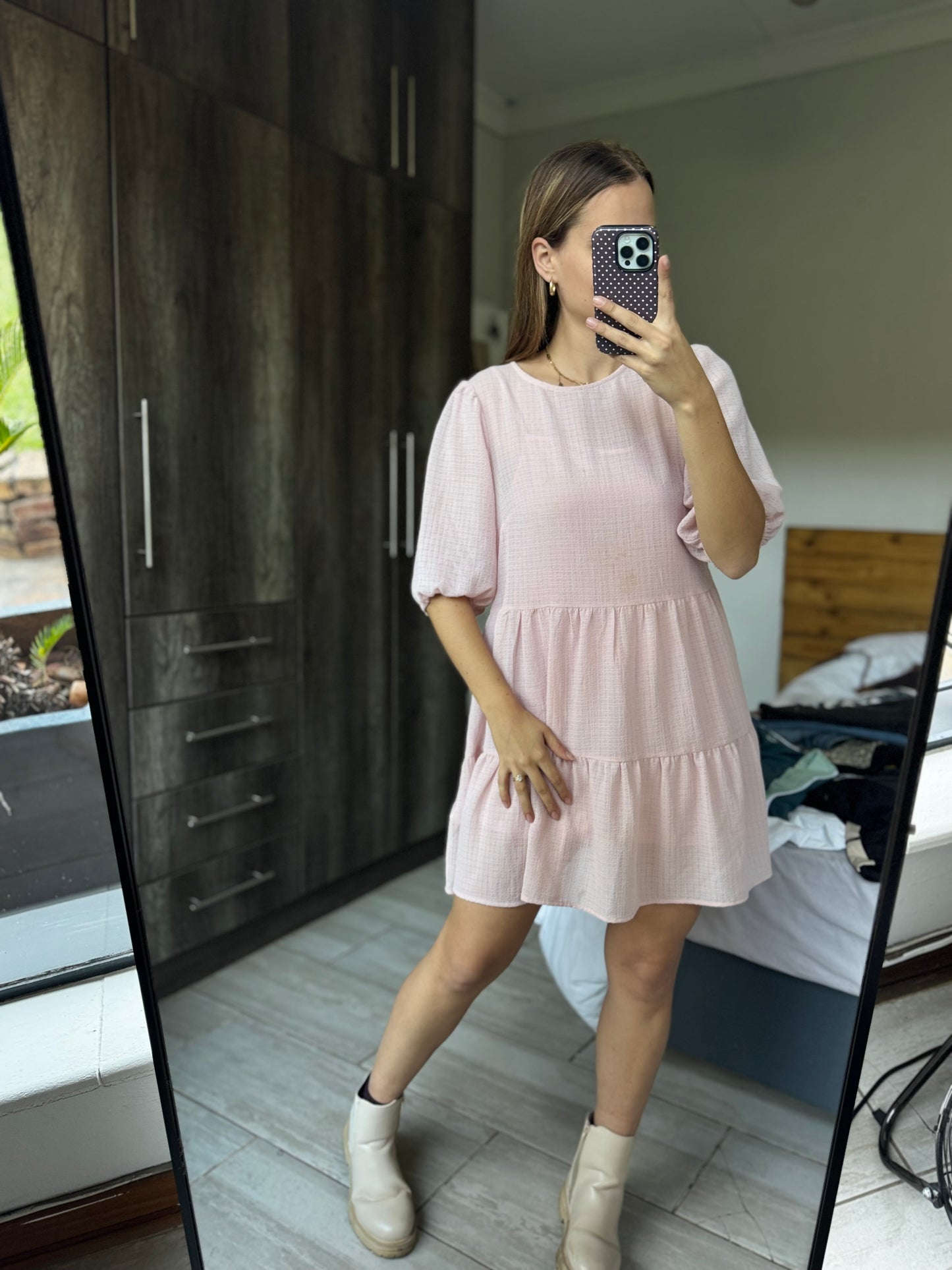 H&M pink dress (Y)