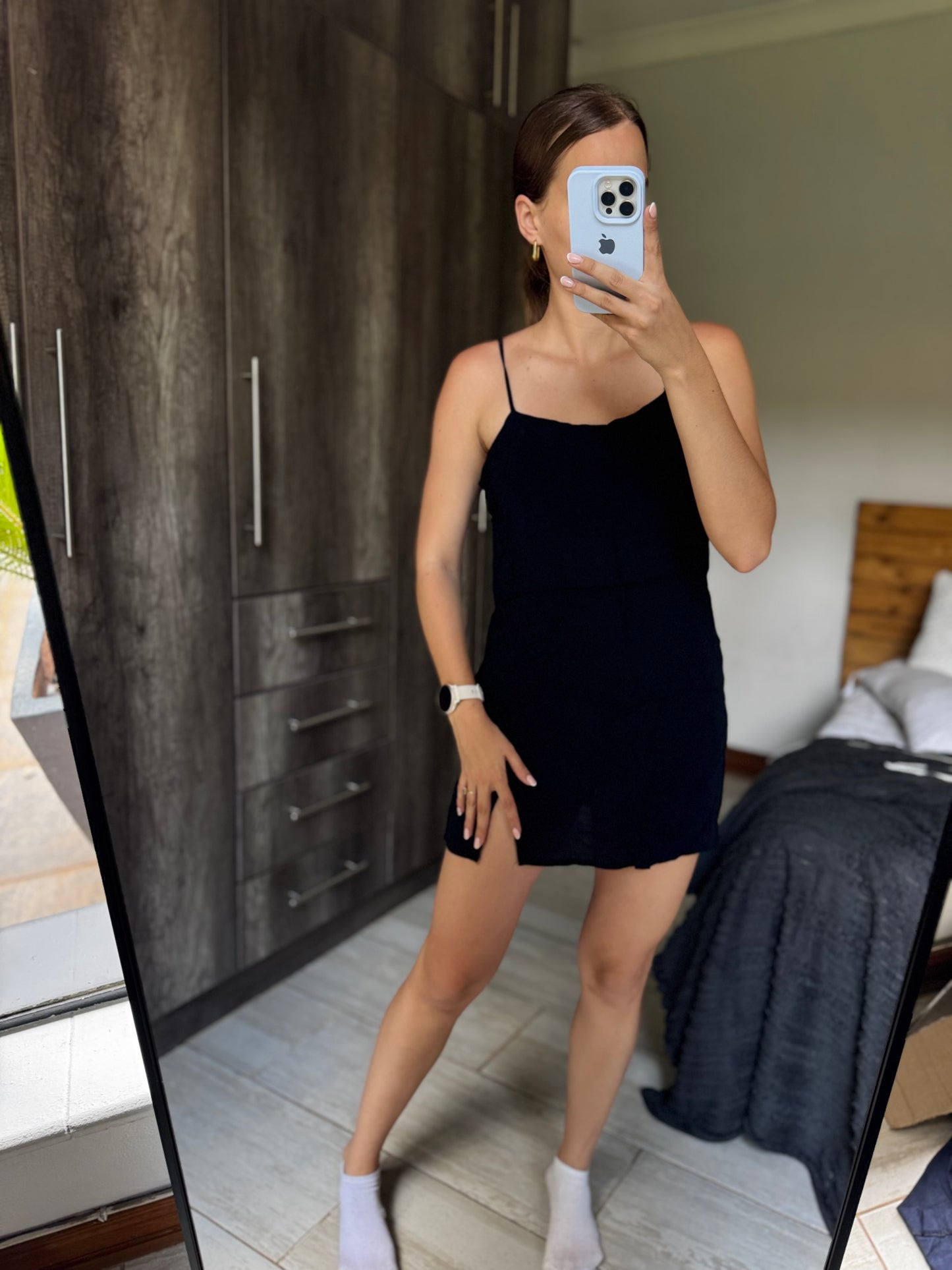 Cotton on black dress (B)