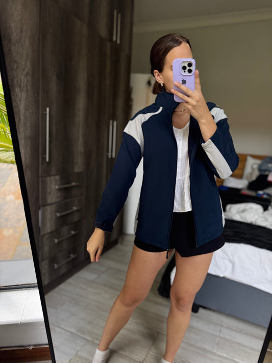Blue jacket (R)