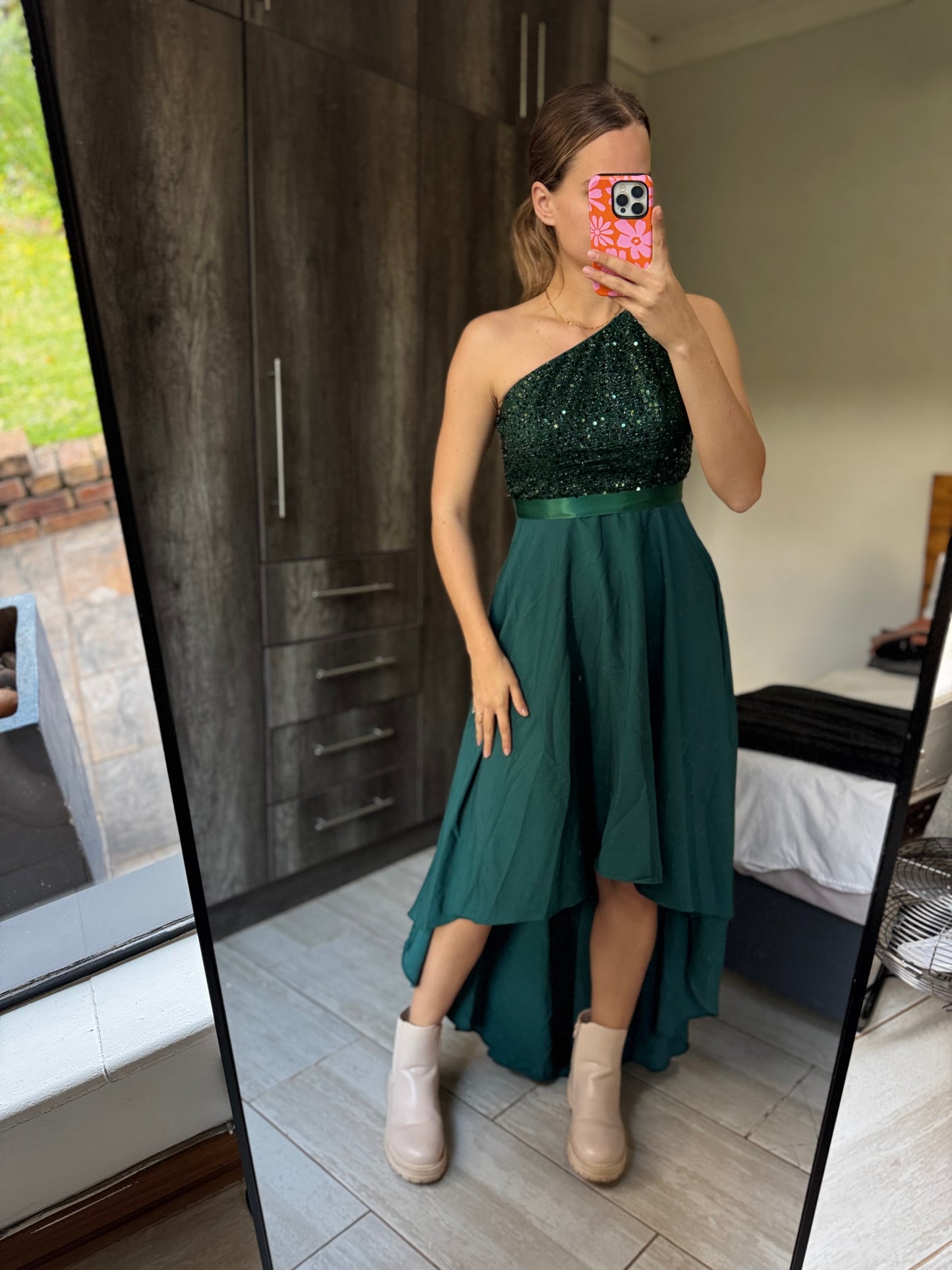 Stunning green dress (LL)