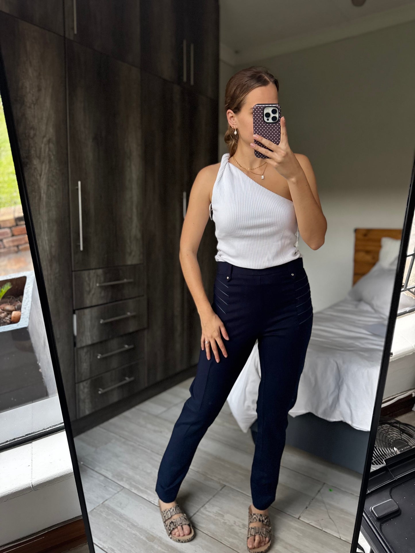 Queenspark navy pants (AA)
