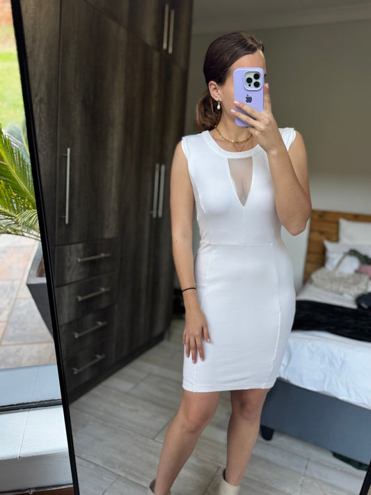 GUESS cream dress (J)