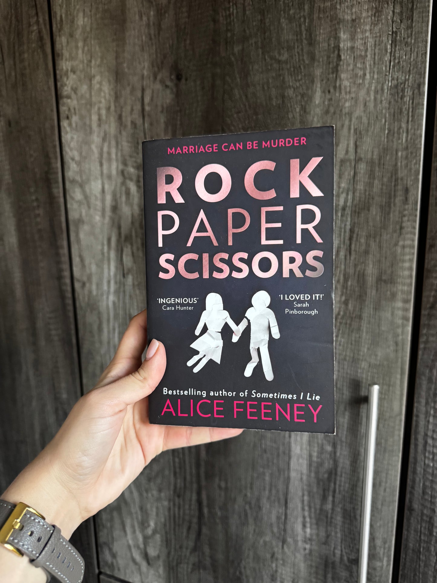 Rock Paper Scissors by Alice Feeney book