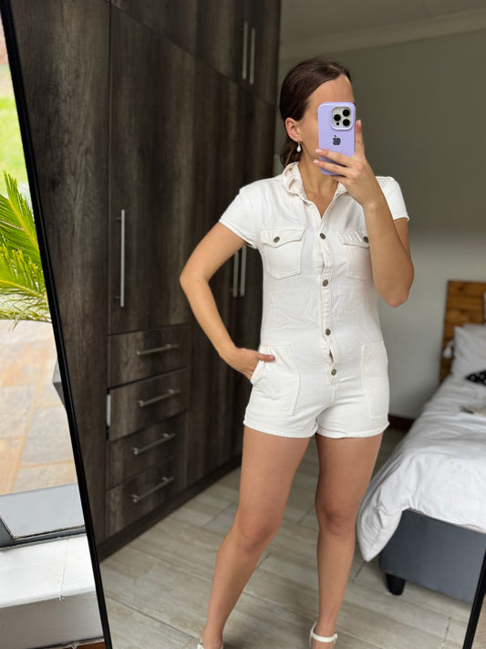 Cream jumpsuit (TT)