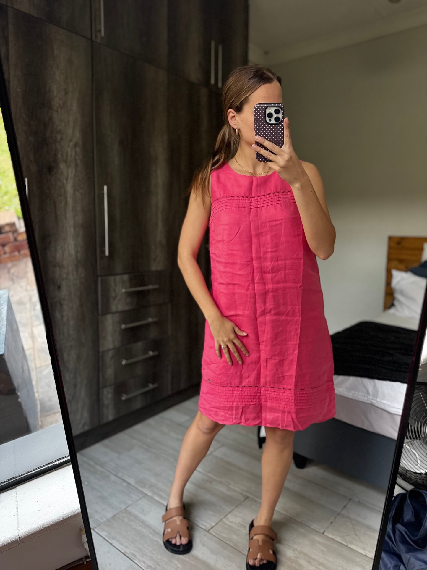 Daniel Hechter pink dress (F)