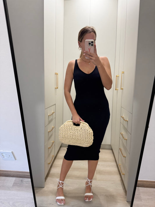 H&M ribbed dress (J)