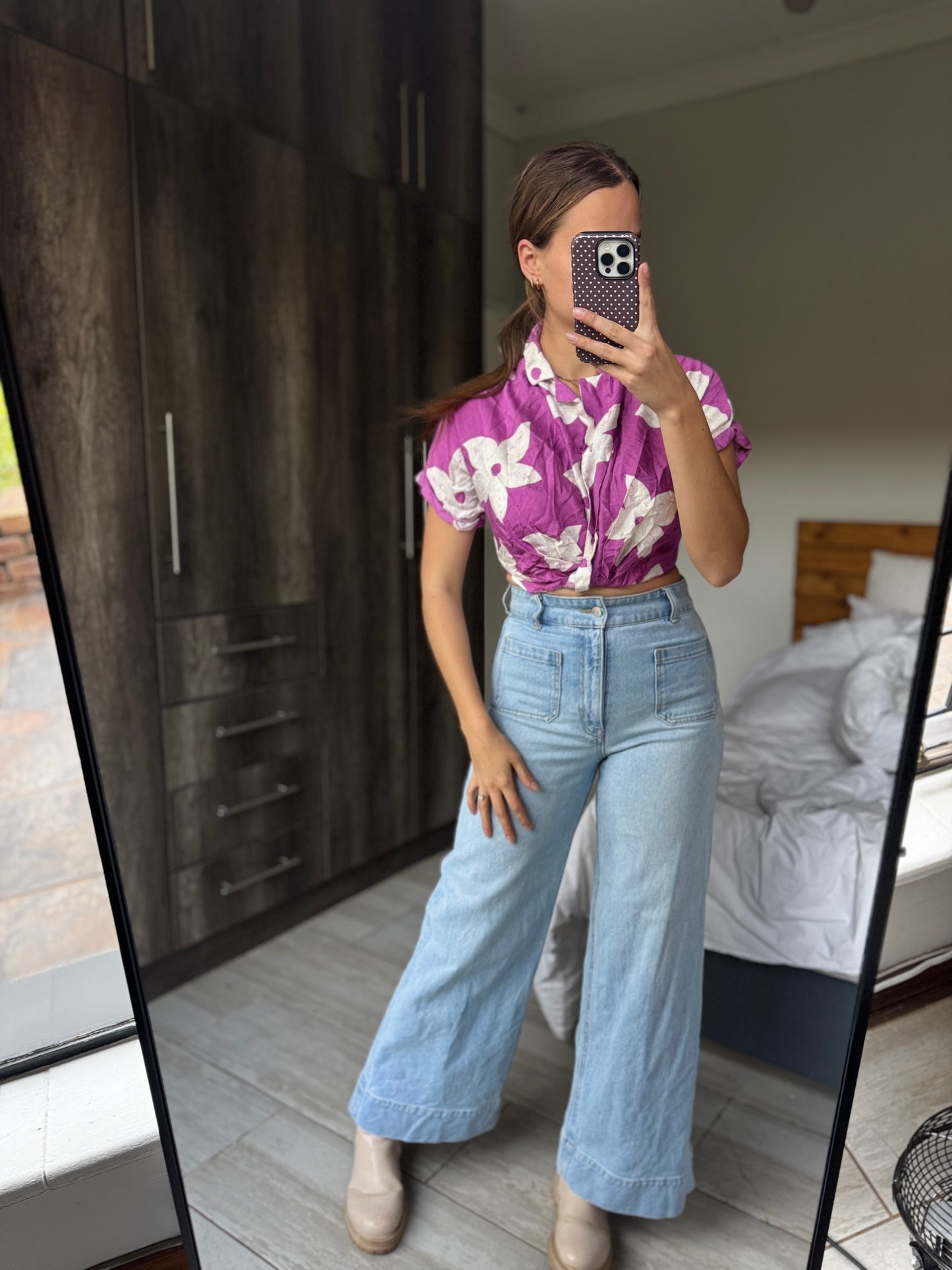 Floral top (M)