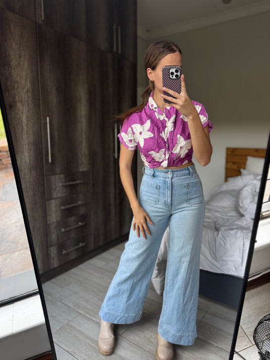 Floral top (M)