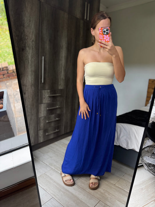 FOREVER NEW blue skirt (B)