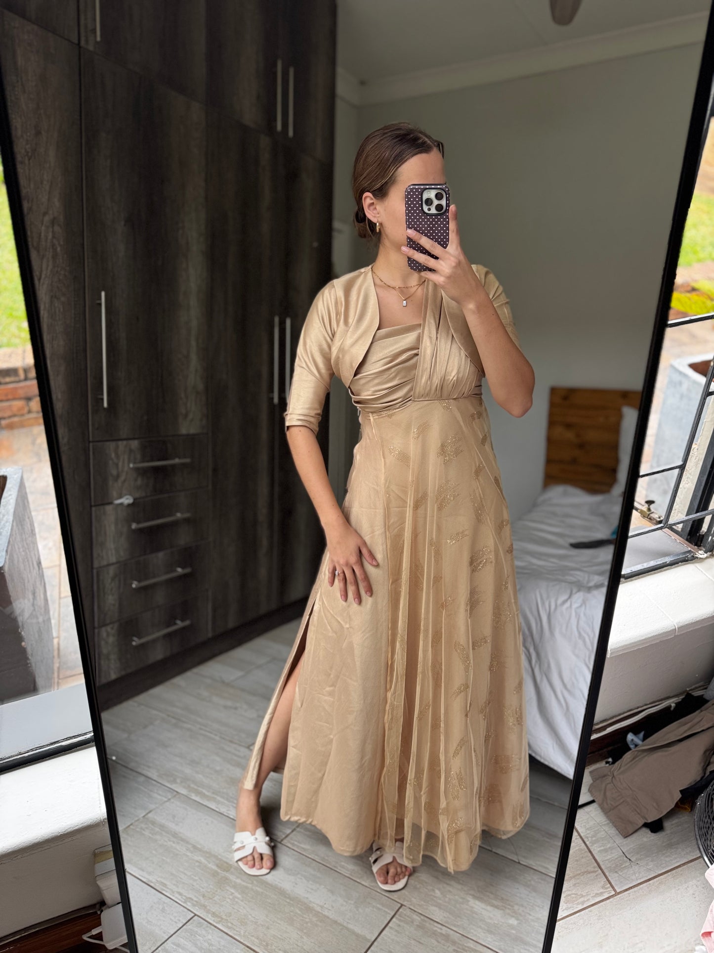 Stunning brown dress (OO)