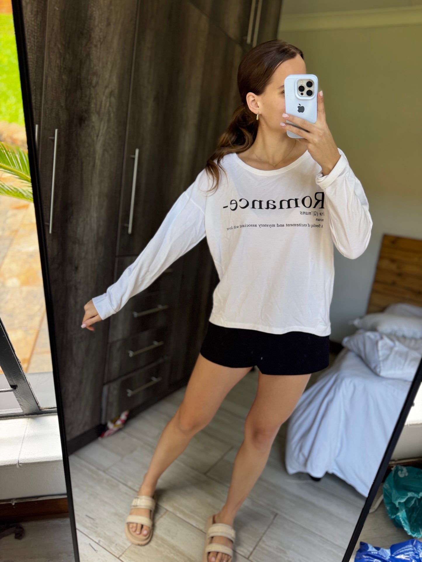 Woolworths white sweater (K)