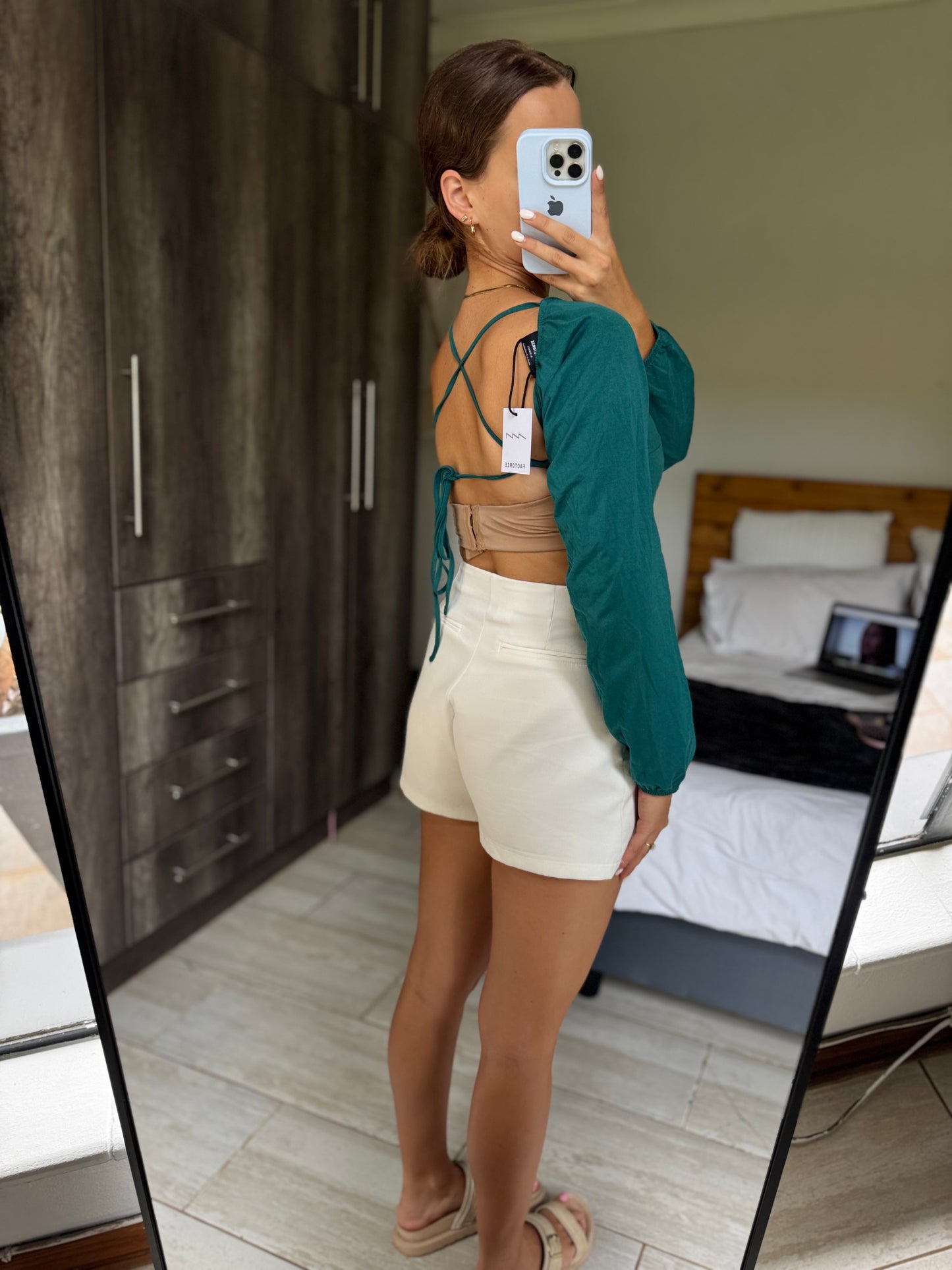 Brand New Factorie green top (OO)