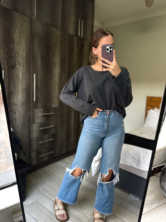 Woolworths grey sweater (CC)