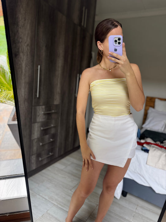 Yellow striped top (RR)
