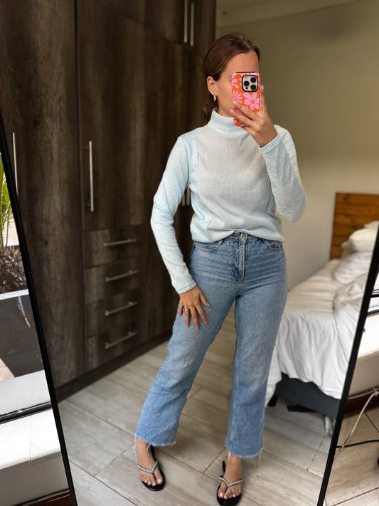 Blue sweater (Q)