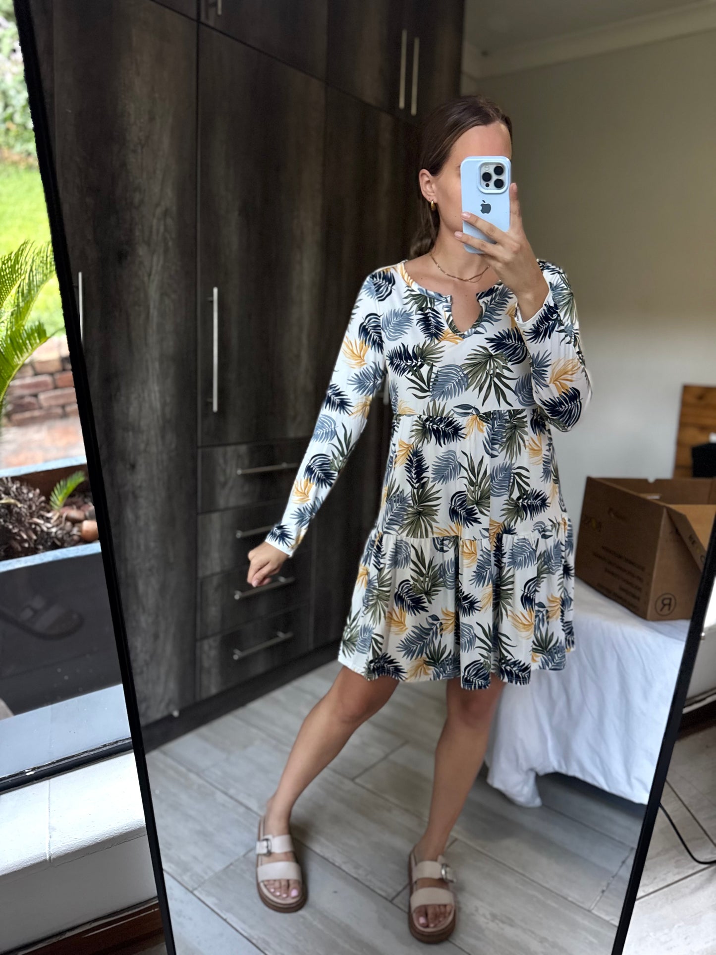 White floral dress (JJ)