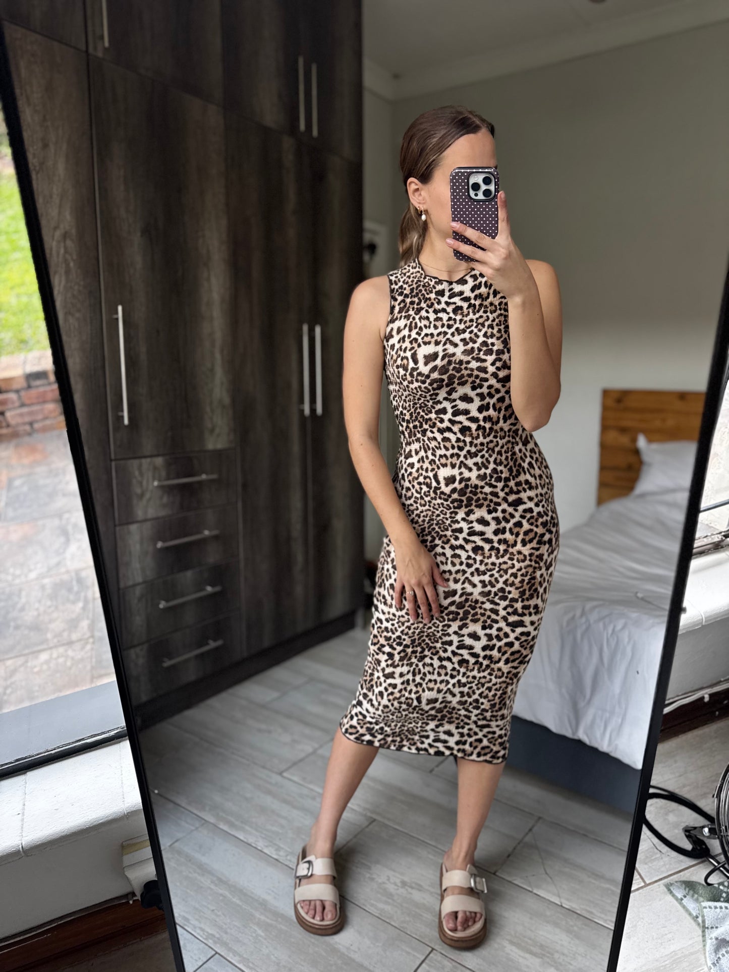 Leopard print dress (RR)