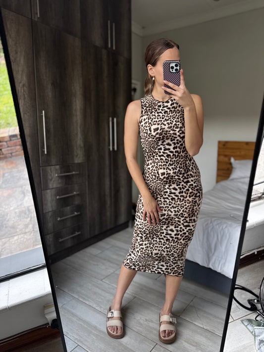 Leopard print dress (RR)