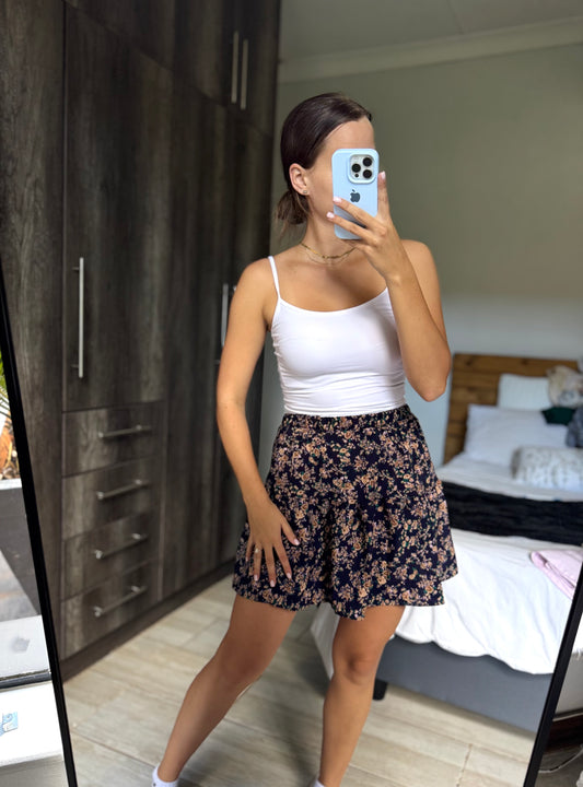 Floral skirt (X)