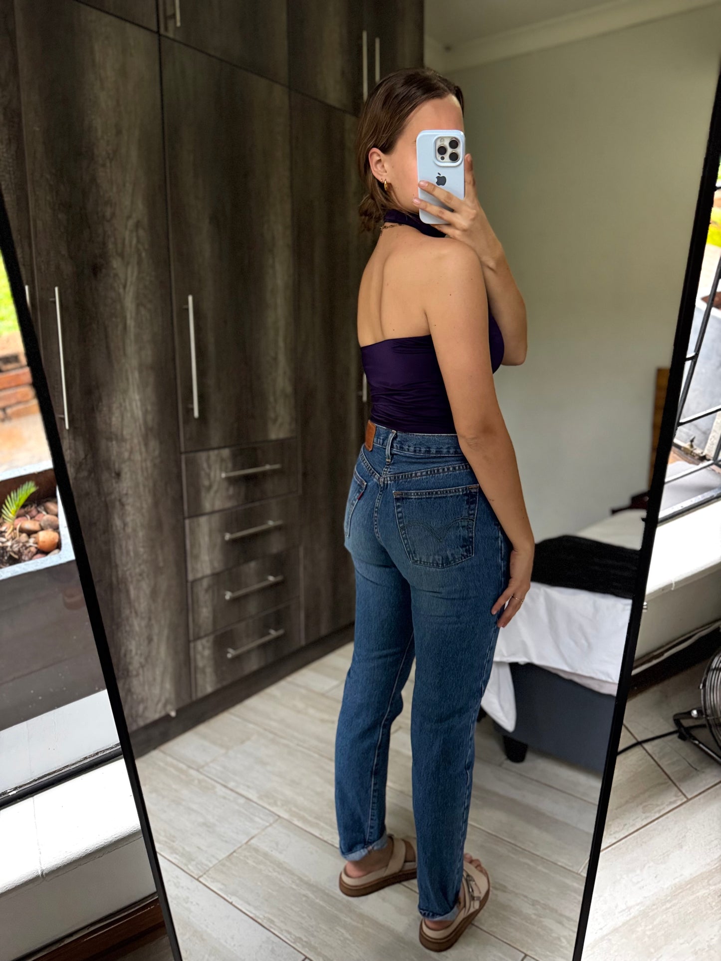 Brand New dark purple top (X8)