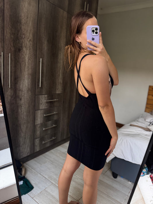Cotton on black dress (MMM)
