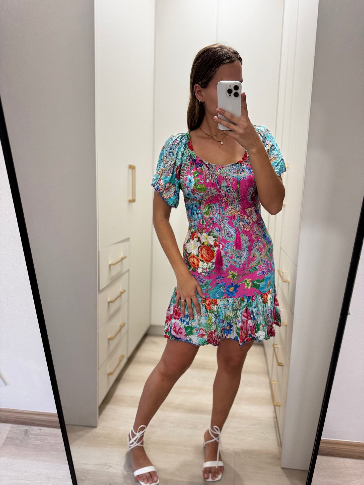 Floral dress (V)