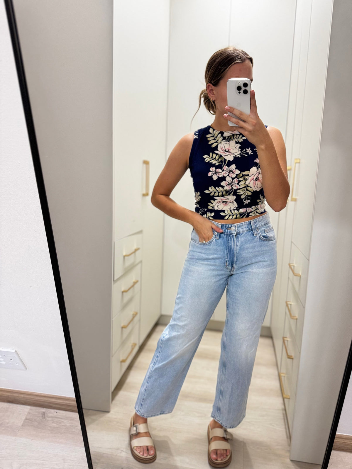 Floral top (U)